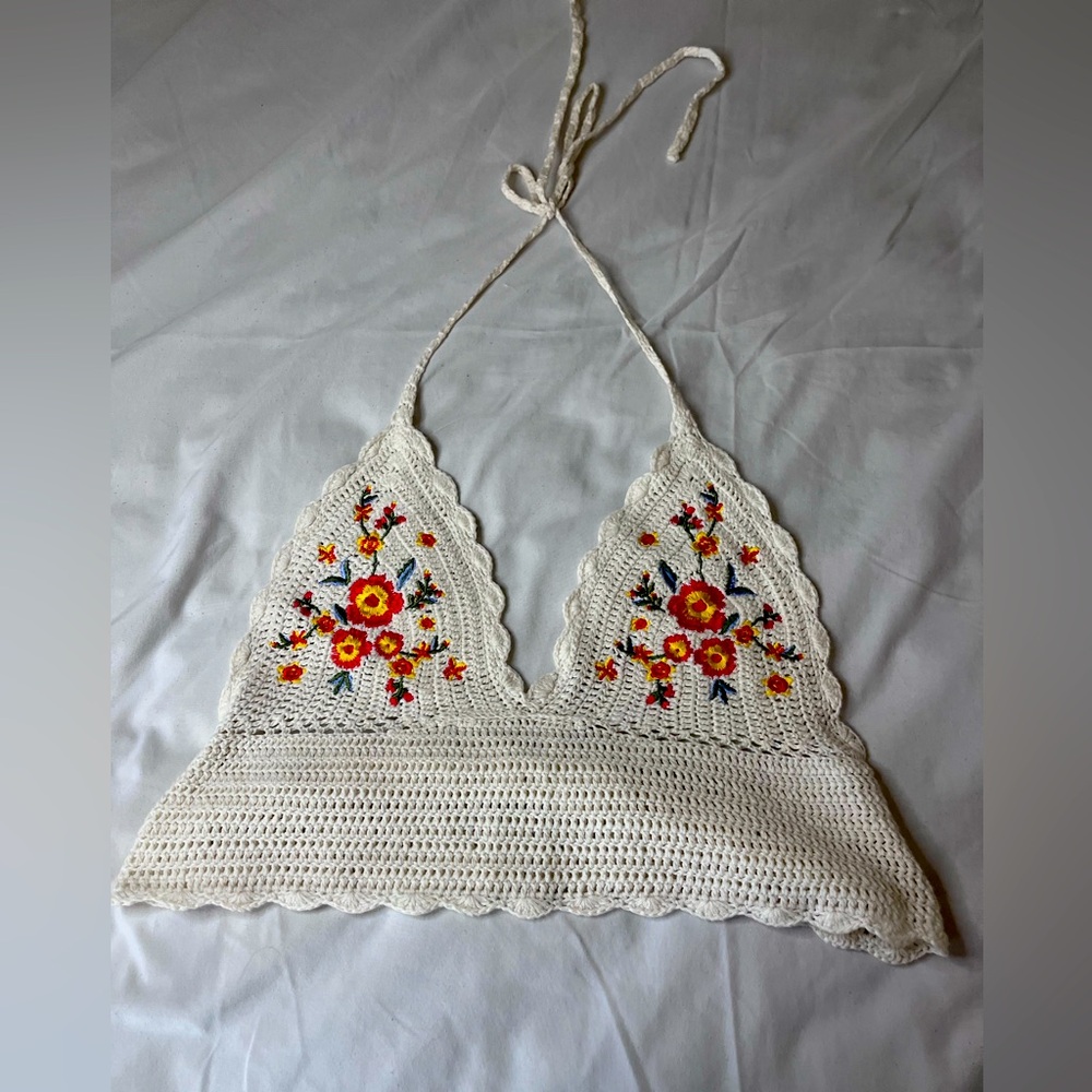 Crochet summer top Size M/L